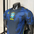 CAMISA 2 AZUL SELEÇÃO BRASILEIRA COPA DO MUNDO 2026 VERSÃO JOGADOR