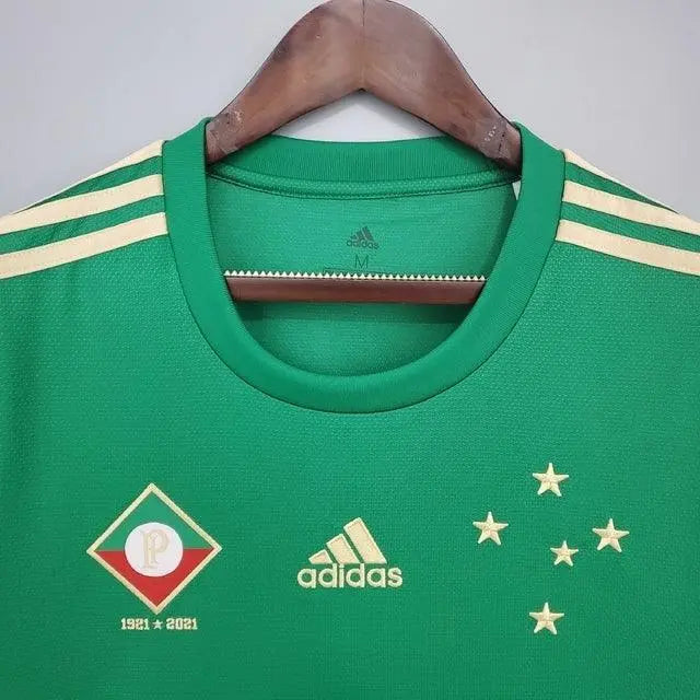 Camisa Cruzeiro III 2021/22 (Centenário) - Verde - Loja Fanatizeiro