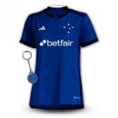 Camisa Feminina Cruzeiro I 2023/24 | com patrocínio Betfair - Loja Fanatizeiro