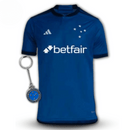 NOVA Camisa Cruzeiro I 1 TITULAR AZUL COM PATROCÍNIO BETFAIR202324- Loja Fanatizeiro