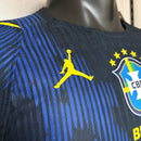 CAMISA 2 AZUL SELEÇÃO BRASILEIRA COPA DO MUNDO 2026 VERSÃO JOGADOR