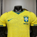 CAMISA 1 SELEÇÃO BRASILEIRA COPA DO MUNDO 2026 VERSÃO JOGADOR