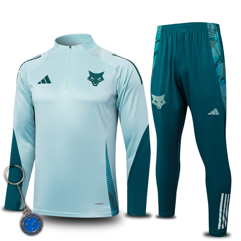 Kit agasalho de treino I Cruzeiro 2025/26 (versão bordada)