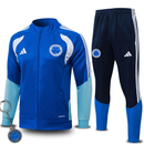 Kit agasalho de treino I Cruzeiro 2026/27 (zíper completo + bolsos)