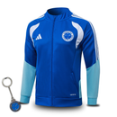 Jaqueta agasalho de treino Cruzeiro I 2026/2027 (zíper completo + bolsos)
